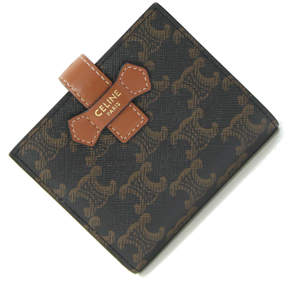 楽天市場】CELINE セリーヌ 二つ折り財布 Small Flap Wallet