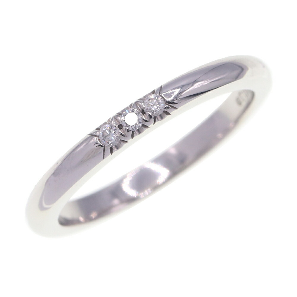 Tiffany & Co. プラチナリング9号エルサペレッティPt950 ティファニー TIFFANY&Co. エルサ・ペレッティ カーブド バンド