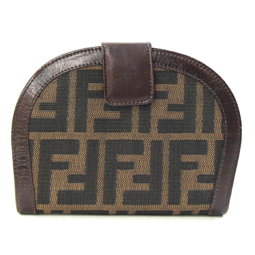 FENDI フェンディ ズッカ柄 L字ファスナー 二つ折り財布 楽天市場】フェンディ FENDI L字ファスナー 二つ折り 財布