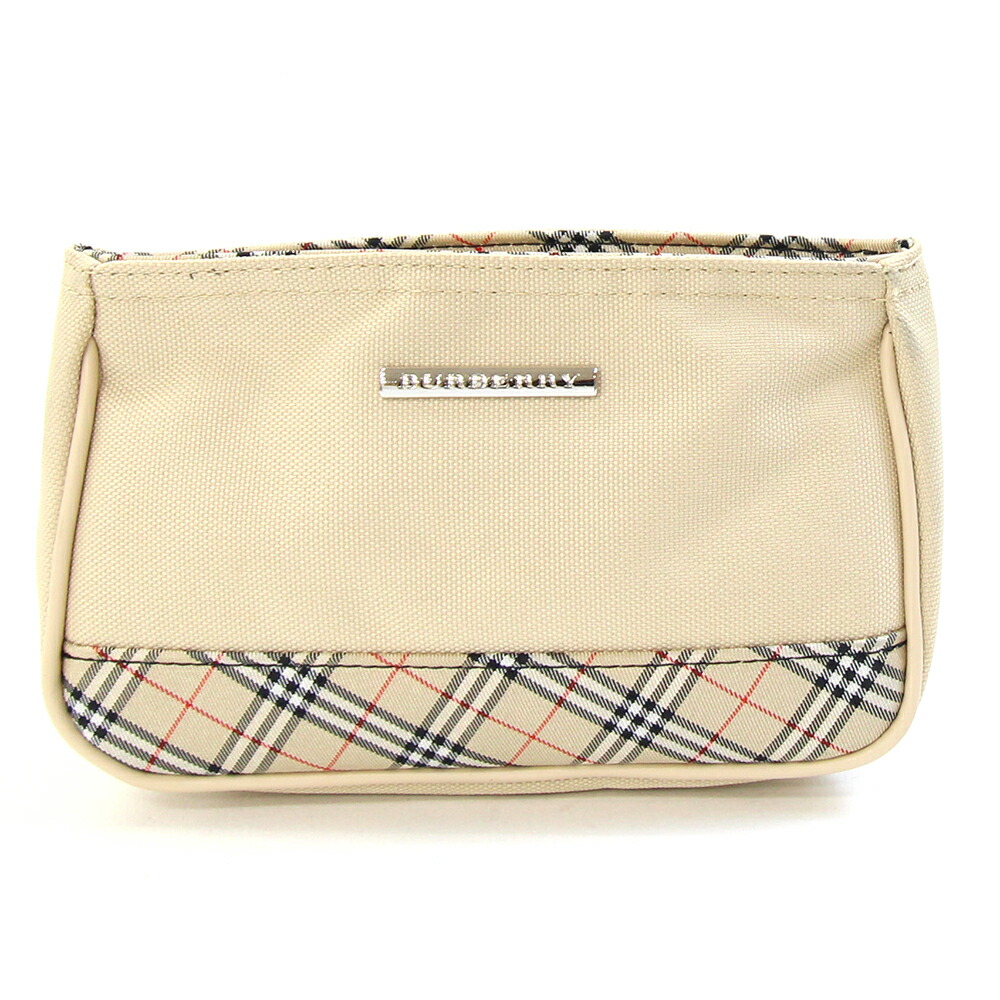 楽天市場】【バッグ】BURBERRY バーバリー ノバチェック ポーチ