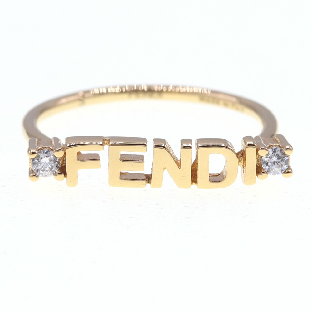 楽天市場】フェンディ FENDI リング・指輪 バゲット メタル
