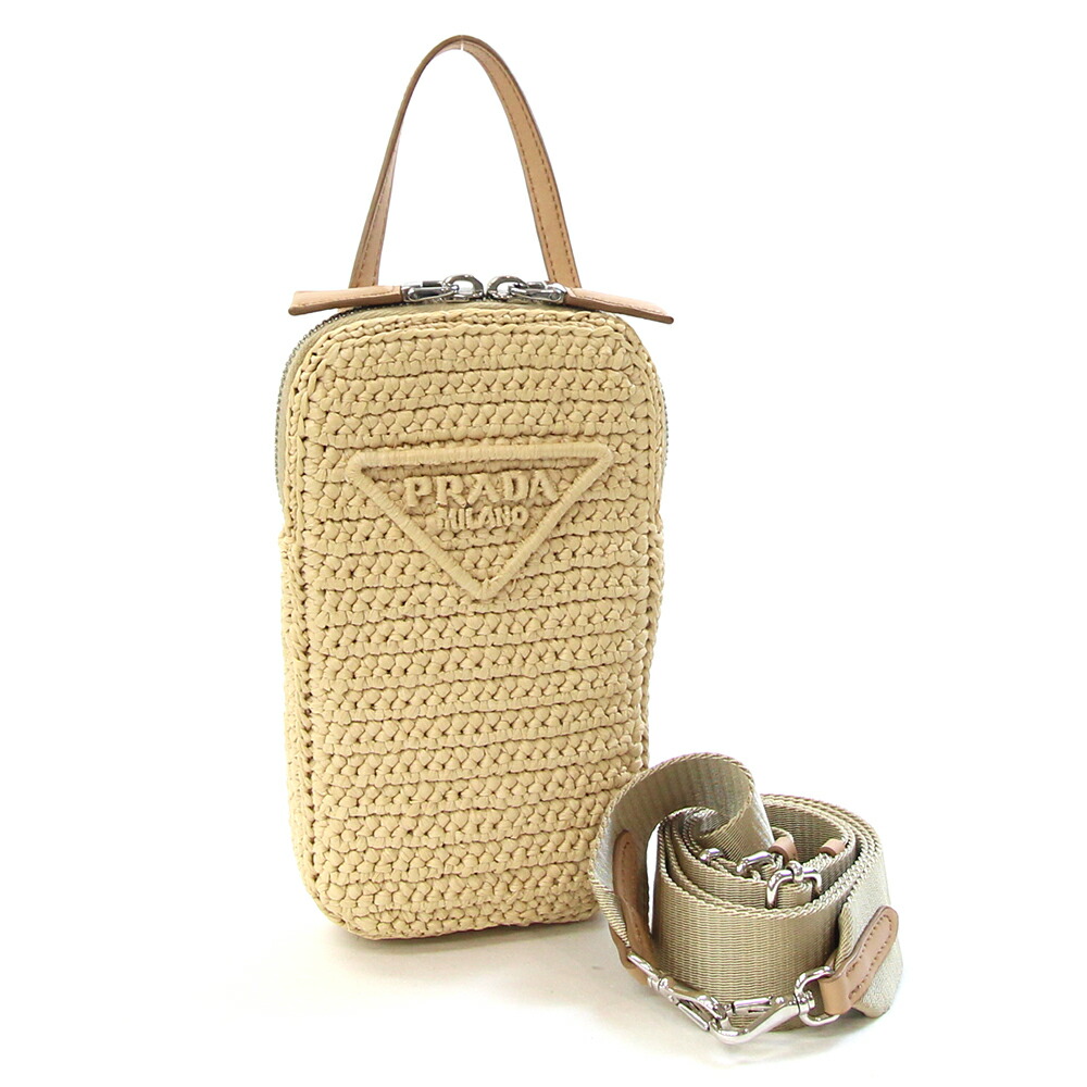PRADA プラダ レザー ミニポーチ ショルダーバッグ 1NR023 楽天市場】【1000円OFF 7/26 01:59迄】プラダ ポーチ PRADA