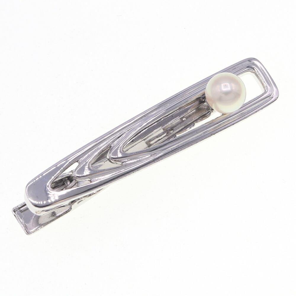 楽天市場】ミキモト MIKIMOTO パール 付き ネクタイピン