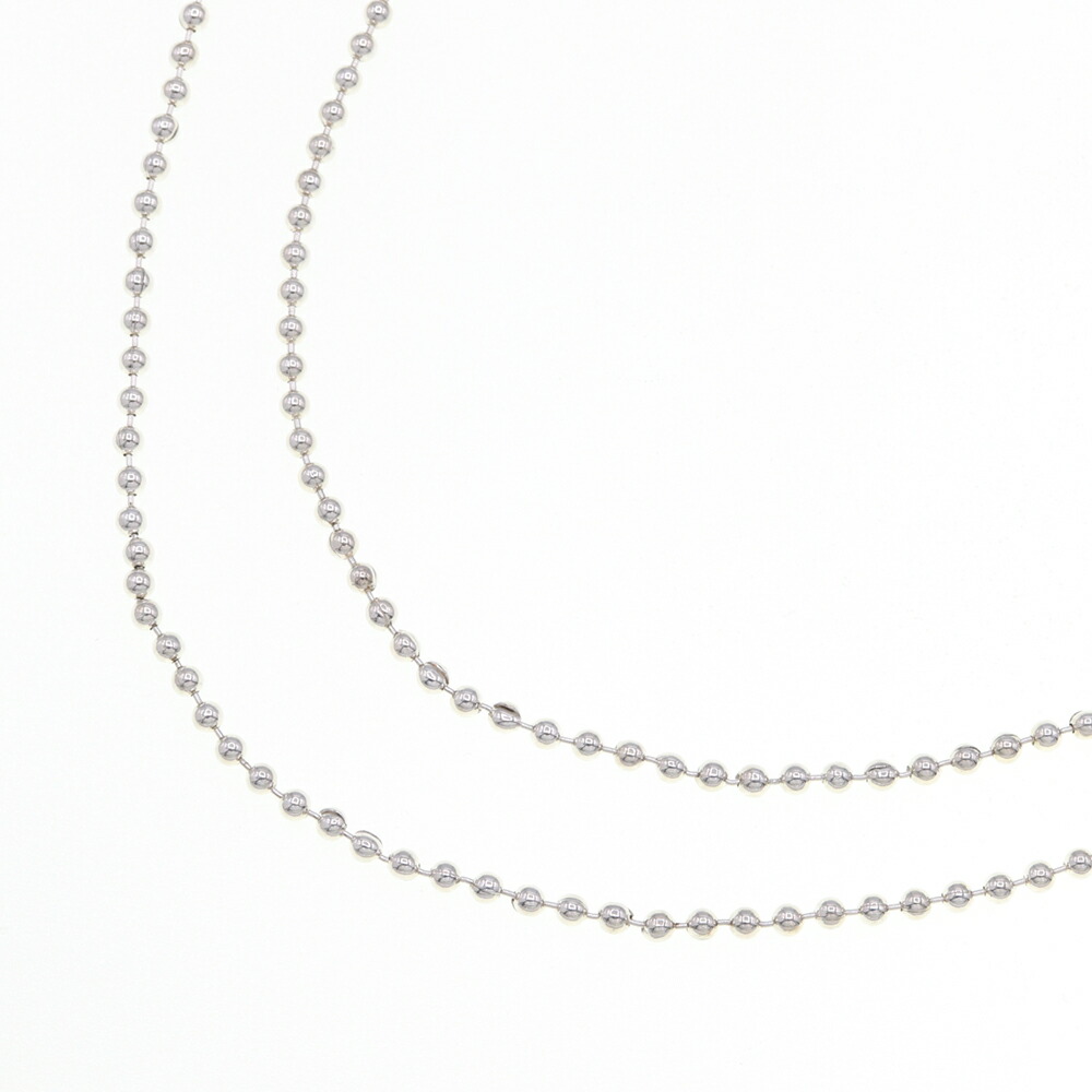 【TIFFANY】ティファニー　チェーンのみ　純正　ボールチェーン　925 美品✨ティファニー ボールチェーンのみ ネックレス 全長84cm