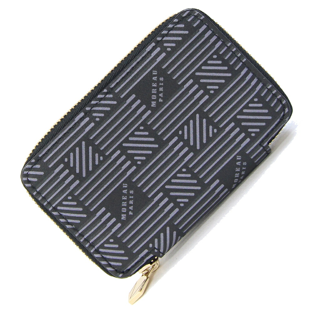 ☆ モローパリ MOREAU PARIS ロゴ チェック コインケース/小銭入れ ☆ モローパリ MOREAU PARIS ロゴ チェック コインケース/小銭入れ