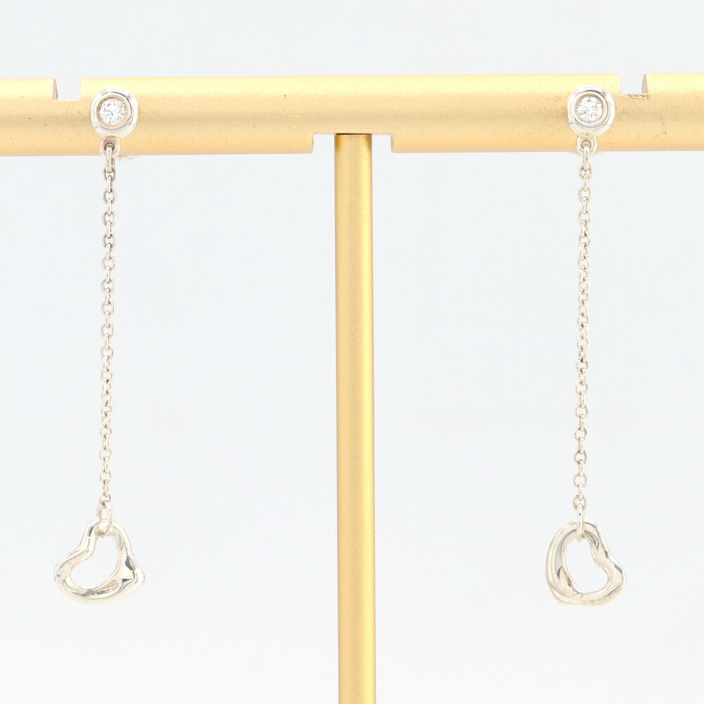 【値下げ】　ティファニー バイザヤード ピアス 片耳のみ TIFFANY&Co. ティファニー バイザヤード アクアマリン ピアス