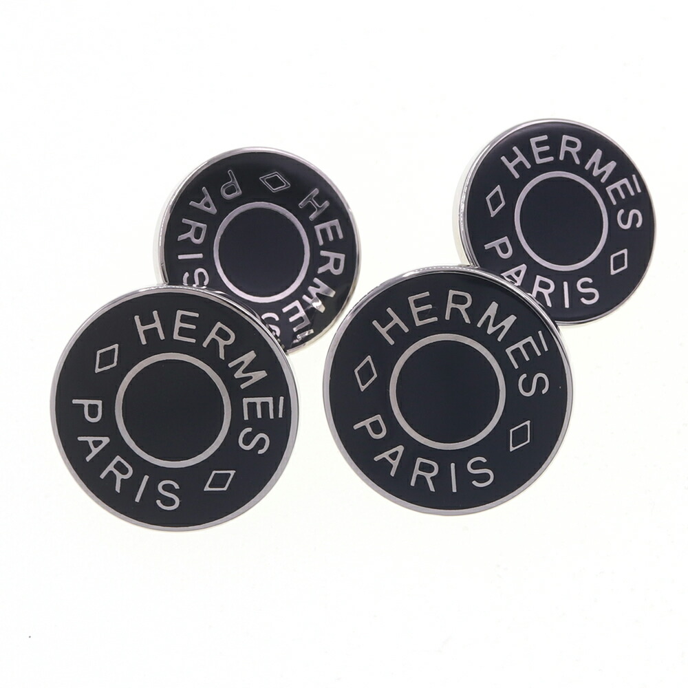 楽天市場】美品 HERMES エルメス セリエ カフスボタン メンズ