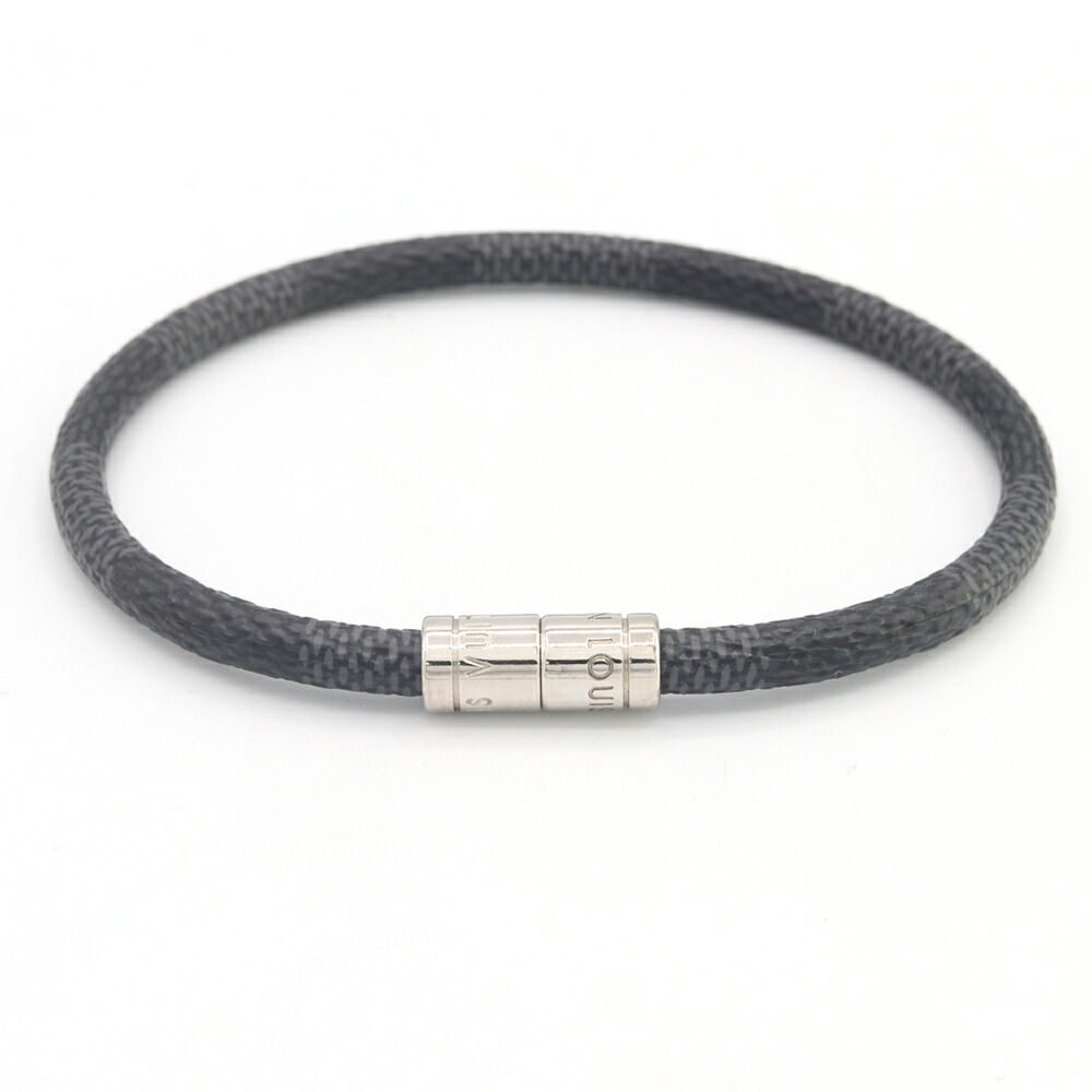 ルイヴィトン ダミエ グラフィット ブラスレ ブレスレット M6626E LOUIS VUITTON ルイヴィトン ダミエグラフィット ブラスレ・ディ