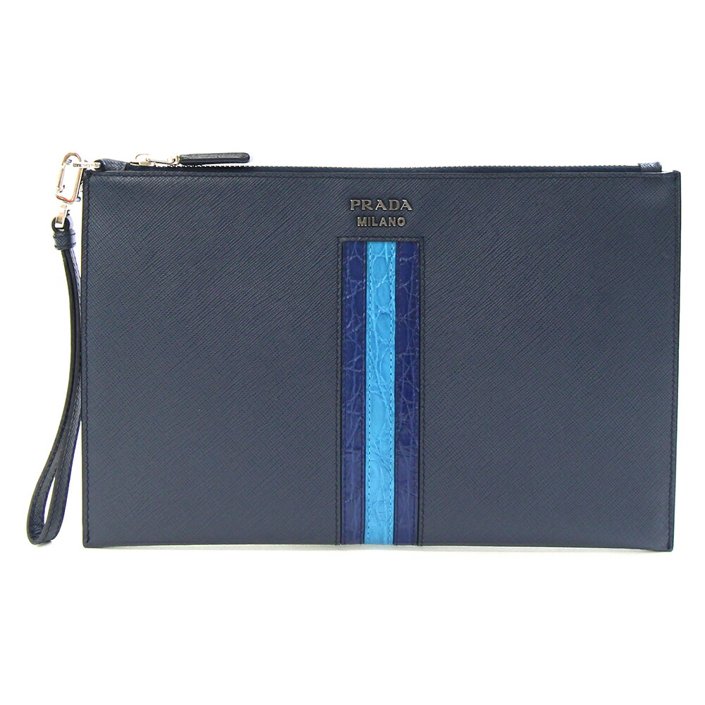 【近年モデル・美品✨】プラダ セカンドバッグ ポーチ サフィアーノレザー 大容量 プラダ / PRADA ポーター セカンドバッグ クラッチバッグ
