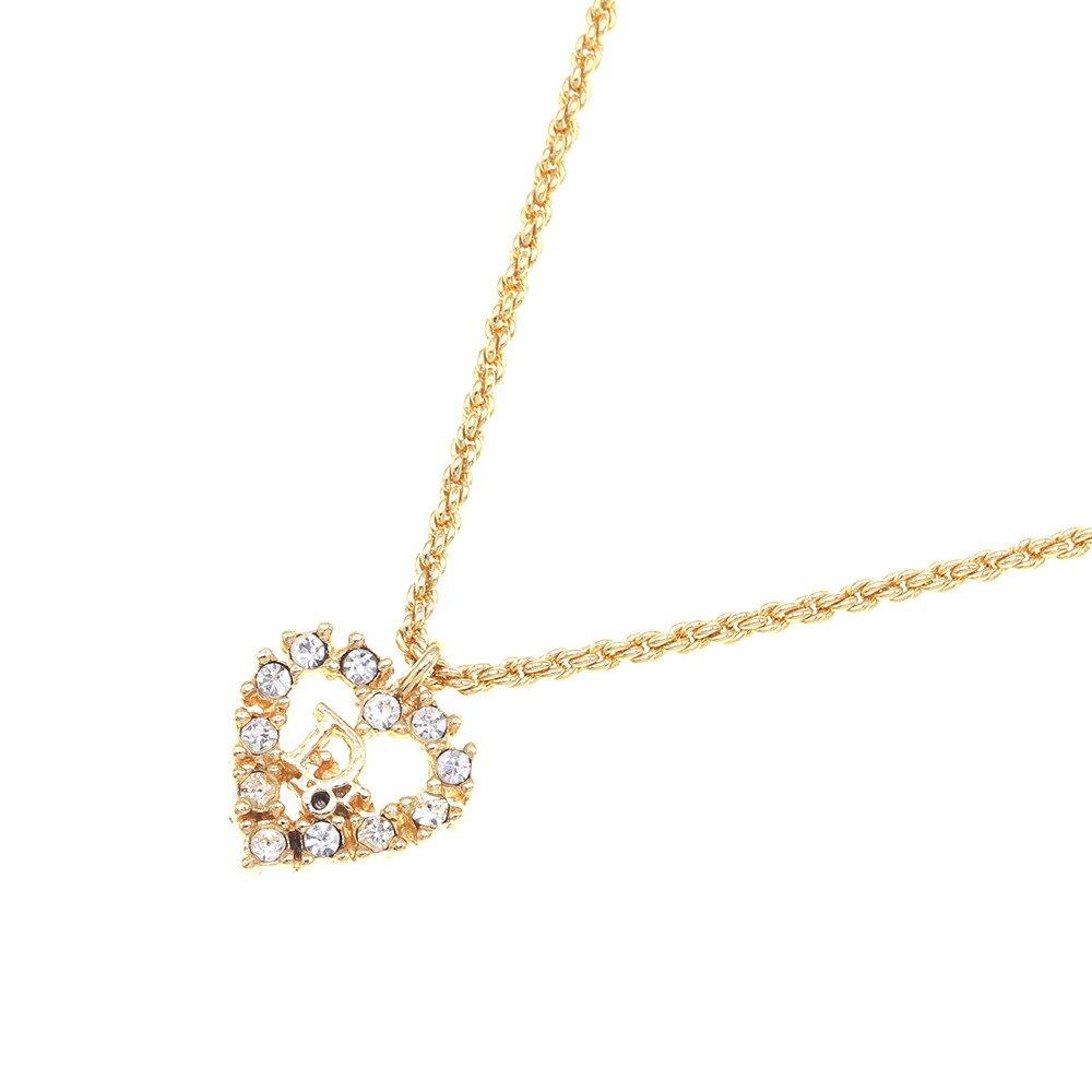 ディオール ロゴペンダント ネックレス 新品同様 Christian Dior ディオール ネックレス レディース ブランド