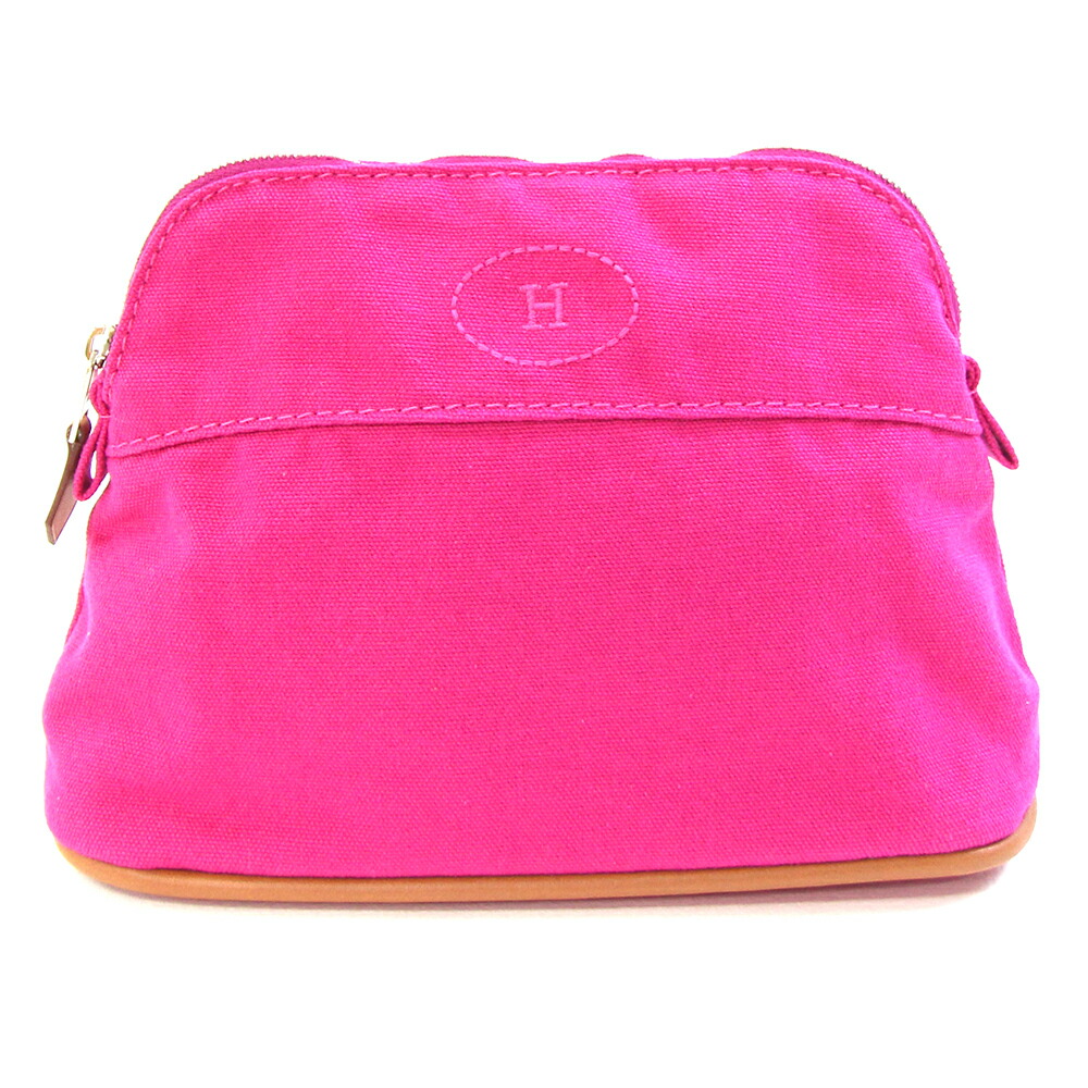 楽天市場】エルメス 未使用品 小物 ボリードポーチPM ピンク シルバー