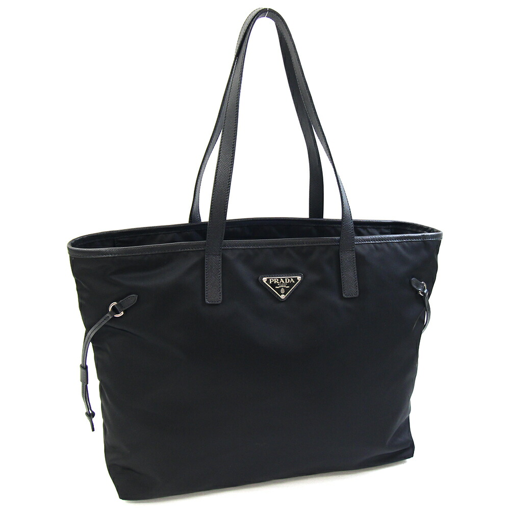 楽天市場】プラダ PRADA クリムソン ストライプ トートバッグ