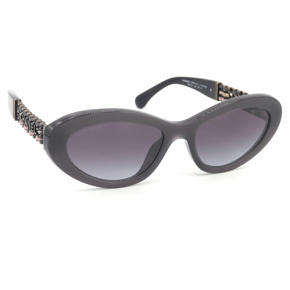 CHANEL カメリア サングラス（※ケース無し 美品 シャネル サングラス カメリア ココマーク 黒x白 COCO