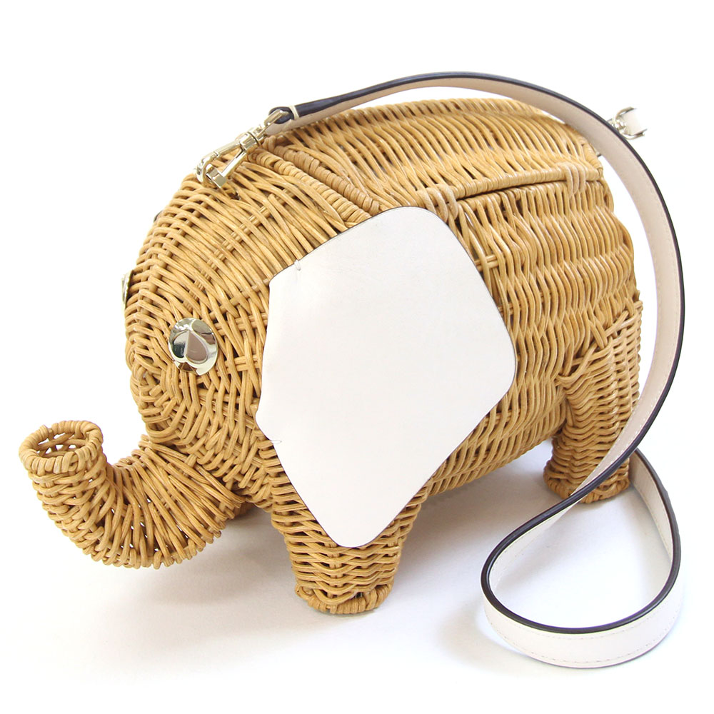 楽天市場】ケイトスペード kate spade バッグ ウィッカーエレファント