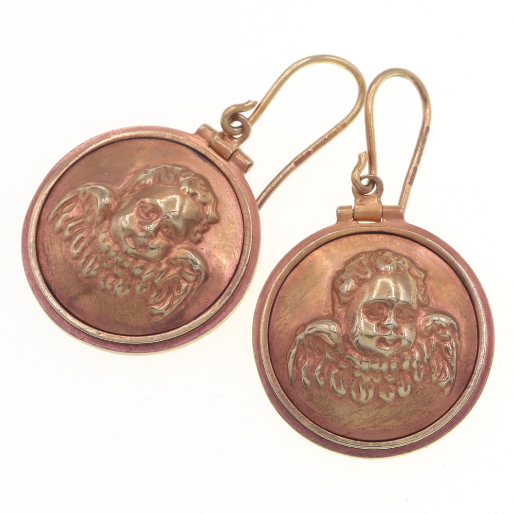 ボッテガヴェネタ ピアス ゴールド SV スターリングシルバー925 中古 アクセサリー ラウンド フックピアス レディース BOTTEGA VENETA