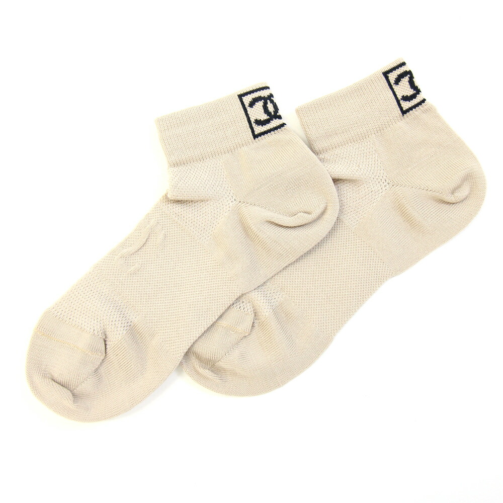 ジェニー着用 新品 CHANEL シャネル ソックス　靴下 ラインストーン 楽天市場】【未使用品】【アパレル】CHANEL シャネル ソックス