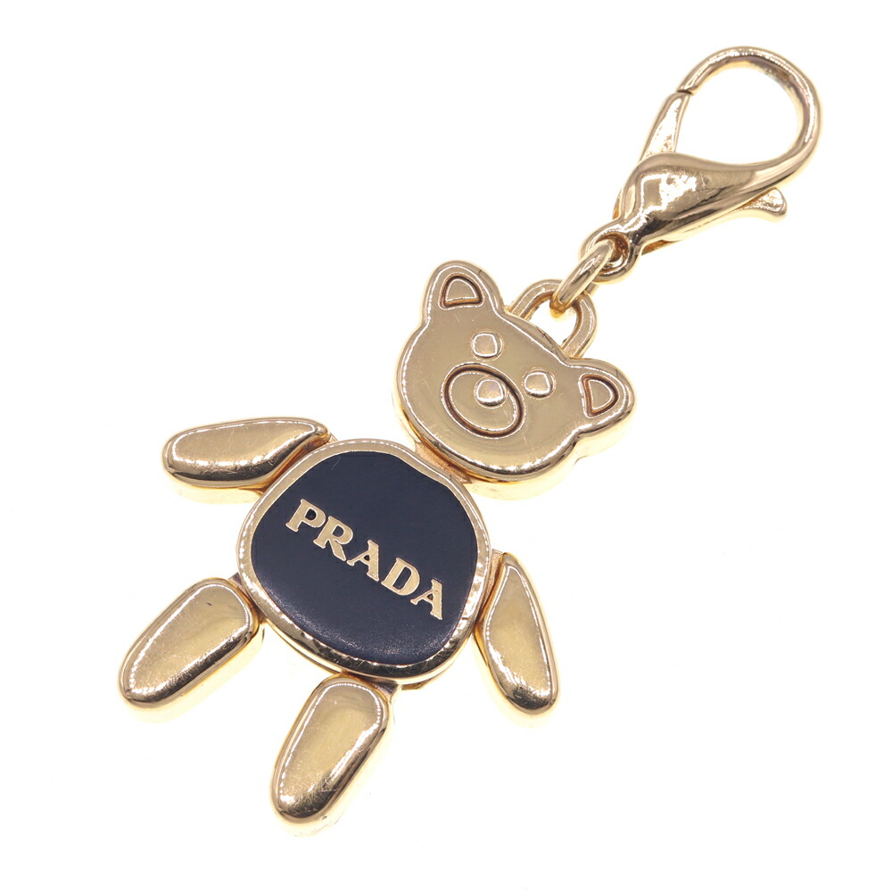 PRADA プラダ キーホルダー キーリング レザー クマ 楽天市場】PRADA プラダ ベアー クマ キーホルダー バッグ