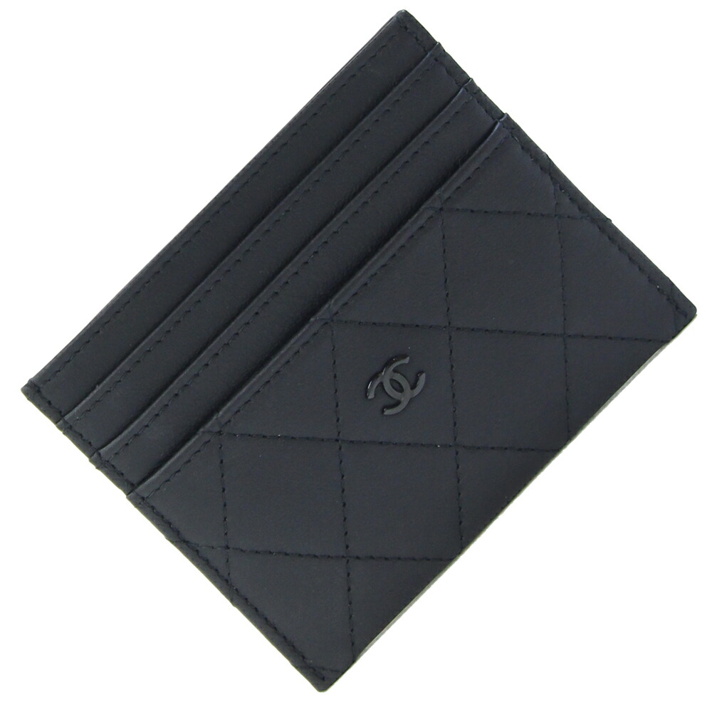 【中古】 シャネル 歌留多容れもの AP4380 黒いこと なめし革 中古 歌留多保持者 通行手形容れもの ココマーク レディース CHANEL | 歌留多入れ 名刺入れ 定期入れ 名刺容れもの 定期容れもの ブランド名 亭主もち 本革 革 歌留多 容れもの パウダーコンパクト スマートウォレット 金入れ ミニマル 最低限度