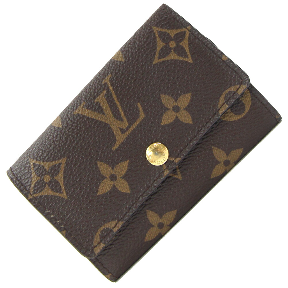 【中古】 ルイヴィトン 6連キーケース モノグラム ミュルティクレ6 M62630 中古 カギ 鍵 レディース メンズ LOUIS VUITTON | ヴィトン キーケース ヴィトンキーケース ブランドキーケース ブランド 6連 鍵ケース 鍵ホルダー 鍵入れ キーホルダー キーポーチ ヴィンテージ
