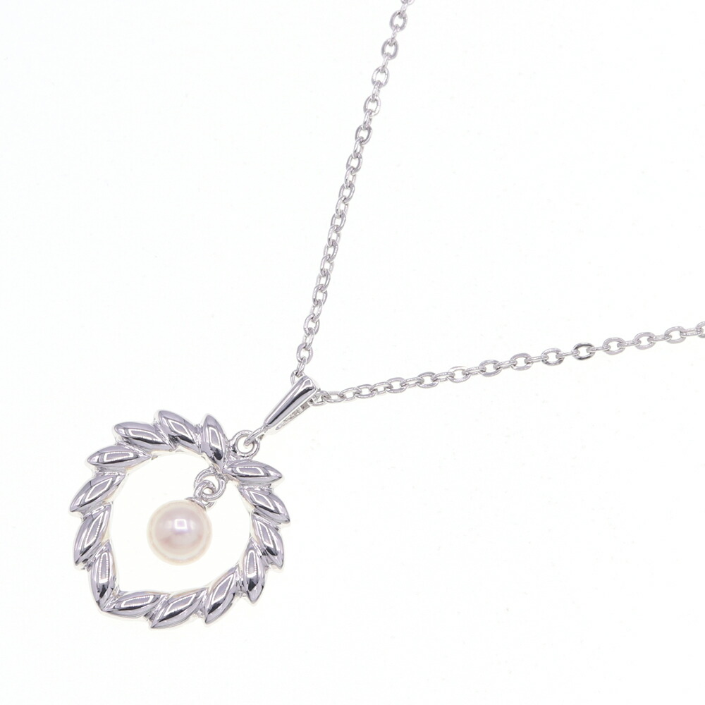 楽天市場】ミキモト ネックレス パール □S刻印 シルバー 中古