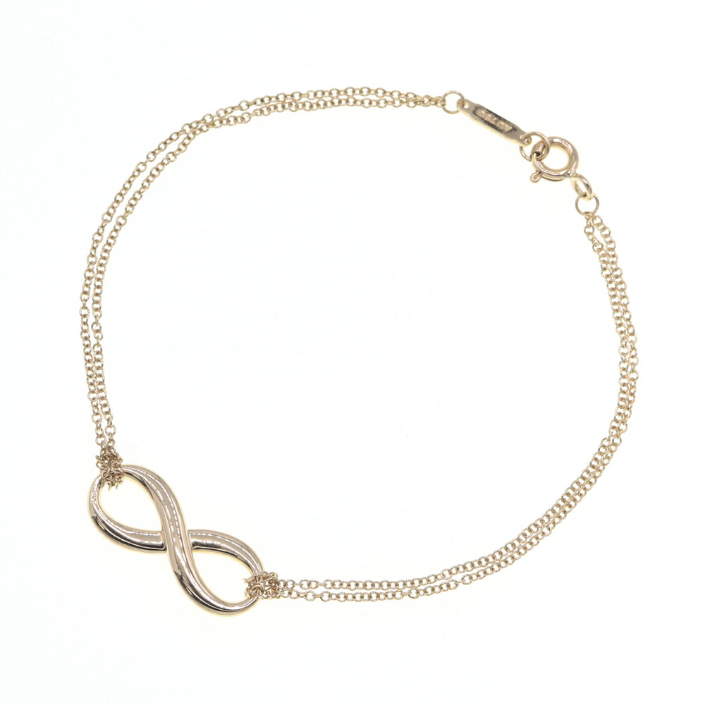 楽天市場】ティファニー【Tiffany＆Co.】K18YG/750 インフィニティ