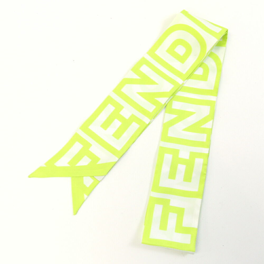 楽天市場】FENDI フェンディ ラッピー スカーフ ツイリースカーフ