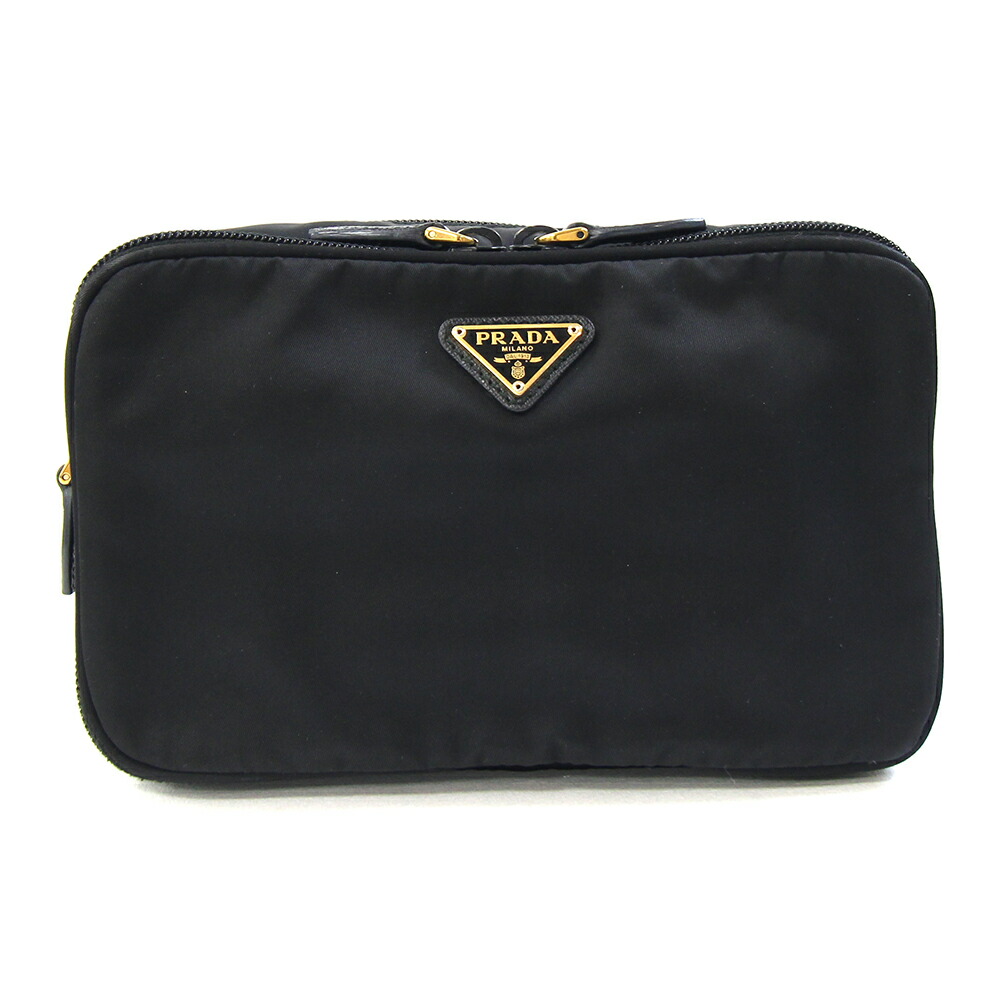 楽天市場】PRADA プラダ ナイロン ポーチ 化粧ポーチ コスメポーチ