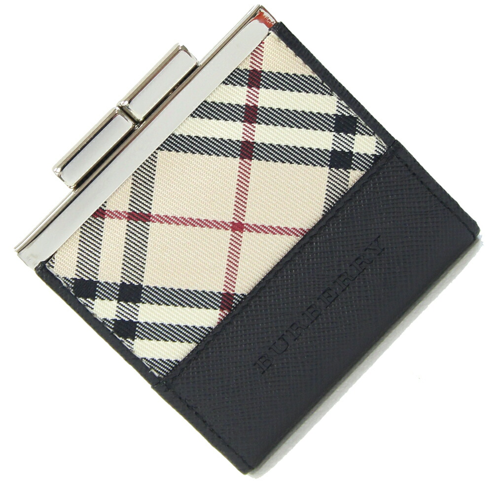 楽天市場】【未使用品】【財布】BURBERRY バーバリー がま口 コイン