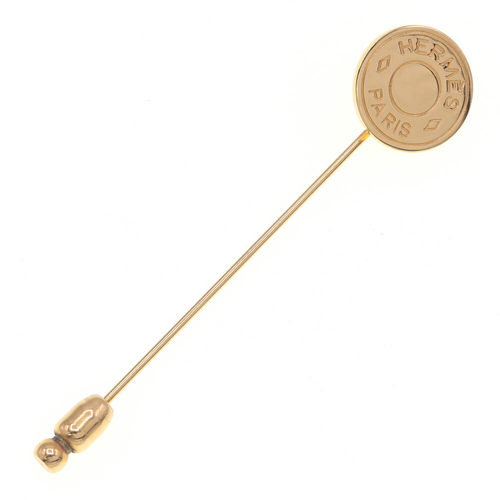 楽天市場】【返品OK】 エルメス セリエ シルバーカラー ラペルピン