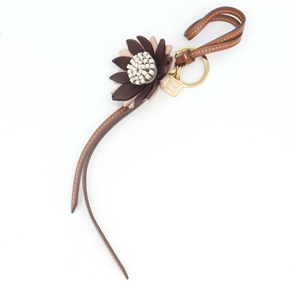 【BIGお買い物ラリー★30%OFFセール中】ミュウミュウ MIUMIU キーリング ゴールド レディース 中古 楽天市場】【中古】MIUMIU ミュウミュウ バッグチャーム キーリング