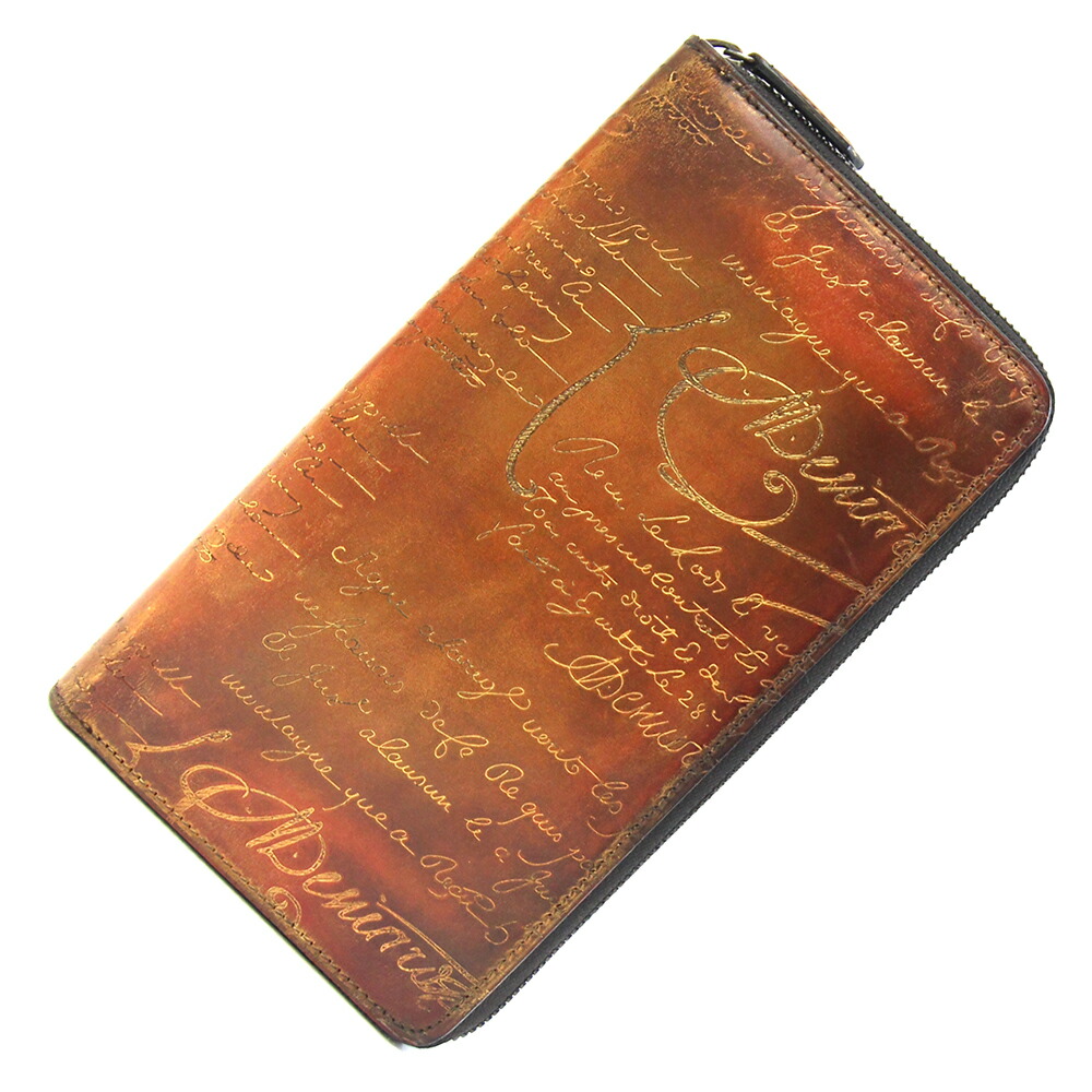 楽天市場】【中古】 ベルルッティ 長財布 イタウバ カリグラフィ