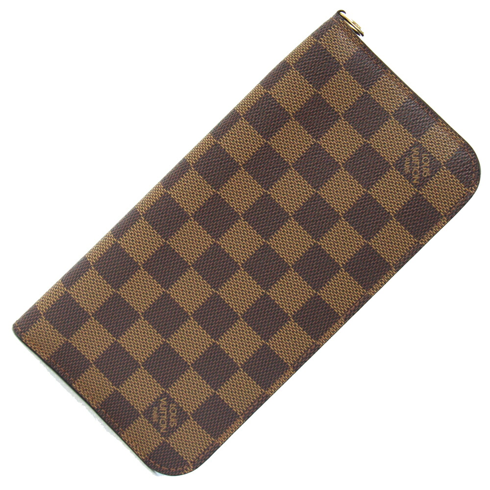 【ルイヴィトン】LOUIS VUITTON ダミエ ポルトフォイユサラ　長財布 楽天市場】【中古】 ルイヴィトン 二つ折り長財布 ダミエ