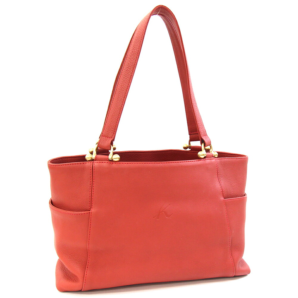 楽天市場】キタムラ ハンドバッグ Kロゴ トートバッグ レザー 革