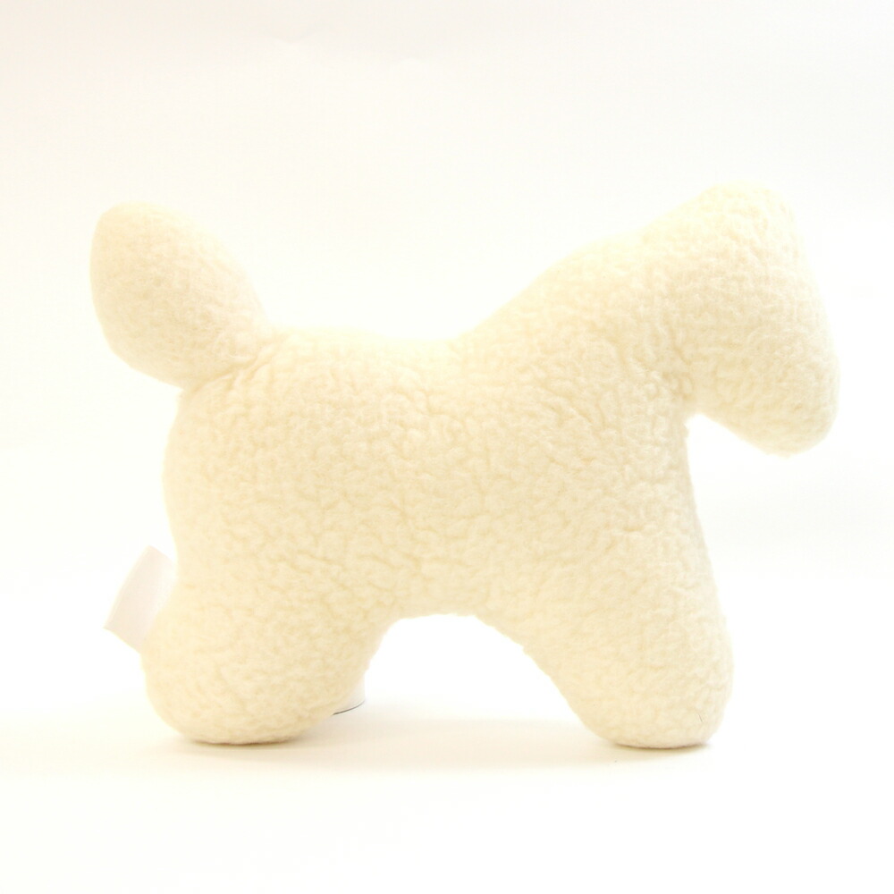 エルメス ぬいぐるみ シュヴァル エルプルシュ 自然的 羊毛100％ 中古 馬 導管 あやつり人形 室内装飾 オブジェ HERMES