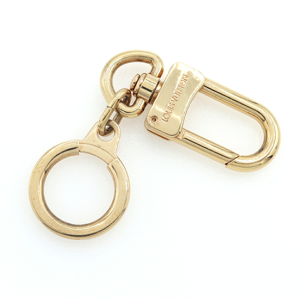 【中古】 ルイヴィトン キーリング アノクレ M62698 ドレ 中古 キーホルダー バッグチャーム ゴールド ロゴ メンズ レディース LOUIS VUITTON | ブランド ヴィトン ヴィトンキーリング キー 鍵 鍵ホルダー 鍵ケース 金具 チェーン バッグ チャーム アクセサリー ヴィンテージ
