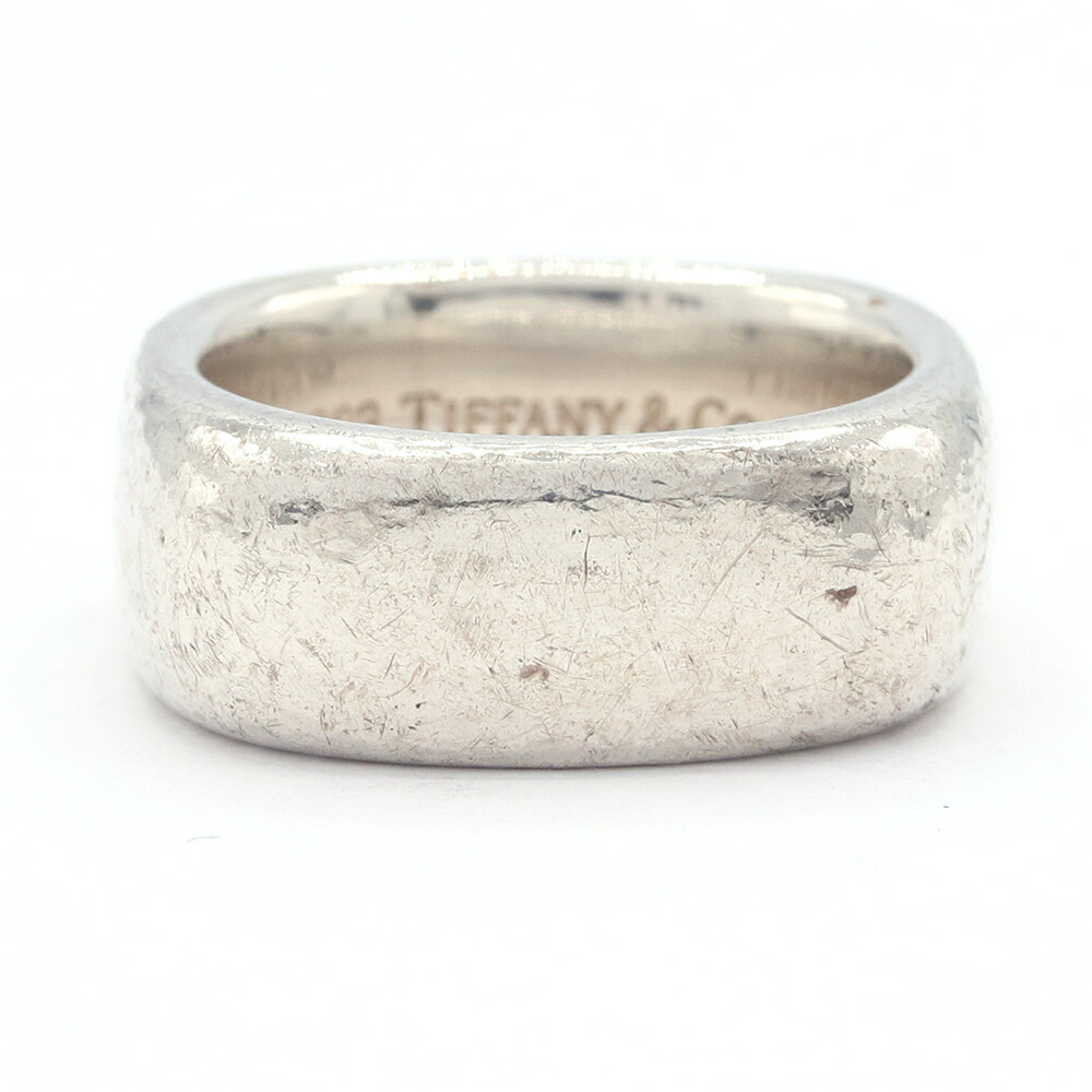 ティファニー リング スクエア クッション SV スターリングシルバー925 中古 指輪 アクセサリー レディース TIFFANY＆CO