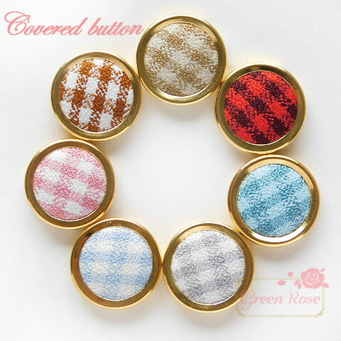 楽天市場】フェイクファー包みボタン風 貼り付けパーツ17mm 全11種 10