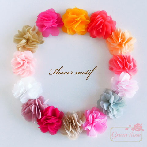 楽天市場】小さなバラパーツ 全11色 4個 花 フラワー アクセサリー