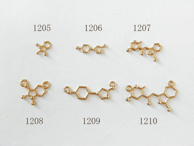 楽天市場 卸売り 単価19 8円 金属チャーム パーツ 化学モチーフ 構造式 科学 分子 レジン封入 アクセサリー パーツ 材料 J6 15 16 17 18 19 1210 Green Rose ネットショップ Yumi