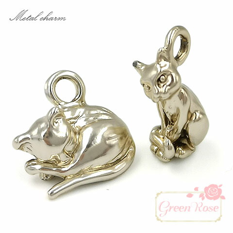 楽天市場】天然石 ネコ チャーム パワーストーン 玉乗り猫 14mm玉