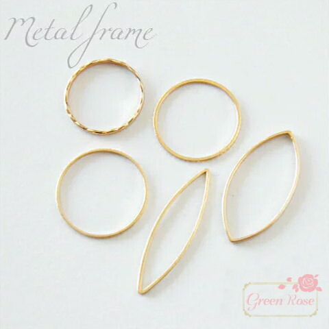 楽天市場】絵画風チャーム 全2色 4個 額縁 フレーム バラ 一輪花 エポ