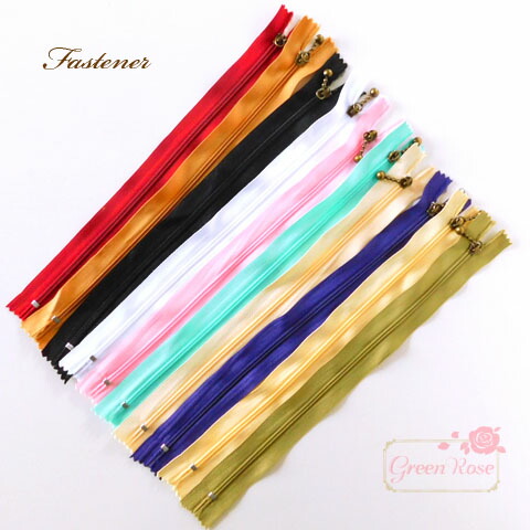 楽天市場】レースファスナー30cm5本 ポーチマカロンコインケースバッグ