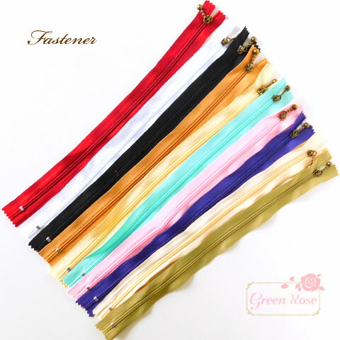 楽天市場】レースファスナー30cm5本 ポーチマカロンコインケースバッグ