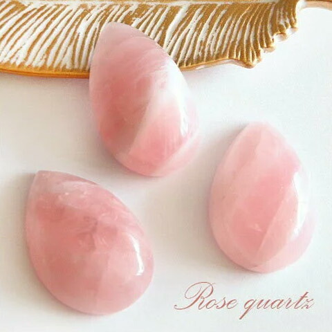 楽天市場】ローズクォーツ しずく 雫 ドロップ 涙型 天然石 紅水晶