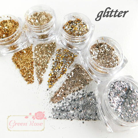 楽天市場 レジン封入に ラメパウダー1袋約7g入 ゴールド シルバー グリッター ホログラム ネイル アクセサリーパーツ レジン封入 Rp 76 Green Rose ネットショップ Yumi