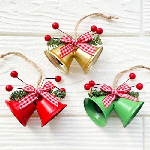 楽天市場】ベル 鈴 オーナメント クリスマス 飾り ツリー 玄関 装飾