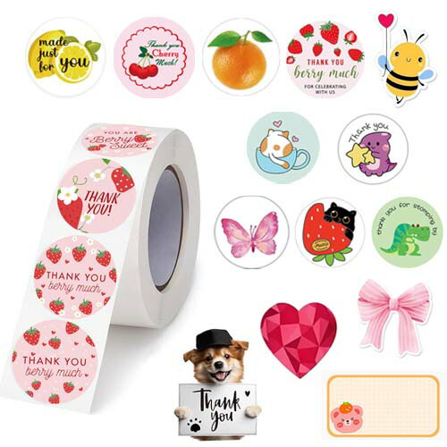 楽天市場】動物 どうぶつ アニマル フェイス ステッカー ロール シール