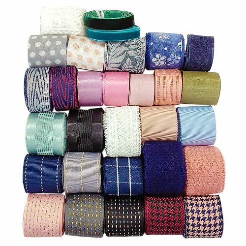 楽天市場】送料無料 リボンセット 全4色 / デザイン いろいろ リボン