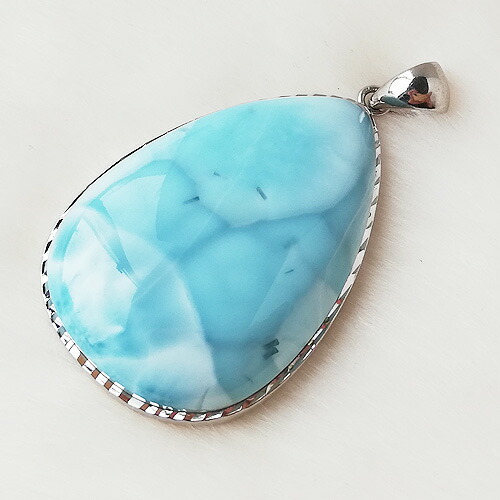 楽天市場】ラリマー ペンダントトップ しずく 1点限定 癒し リラックス