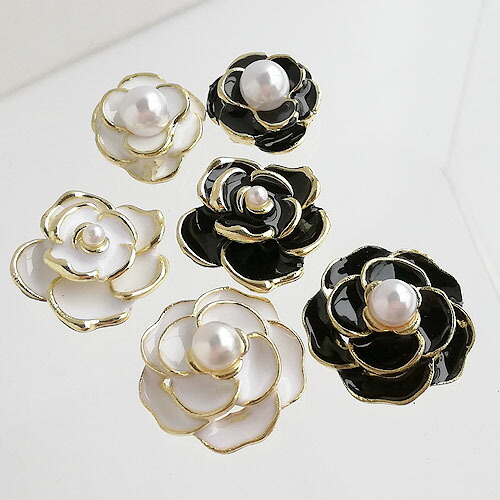 楽天市場】ボタニカルメタルパーツ 4個 フラワー 葉 枝 ザクロ